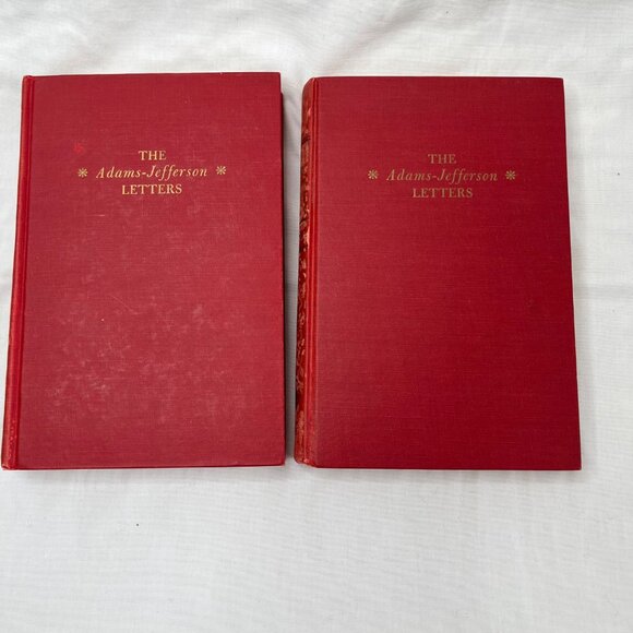 The Adams-Jefferson Letters: The Complete Correspondence Two Volumes Set 1959 - Picture 3 of 9